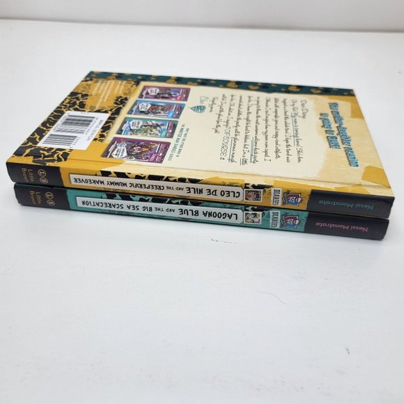 New Lot of 2 Monster High Books 2 Diaries Laguna Blue & Cleo De Nile 1st Edition - Picture 8 of 11